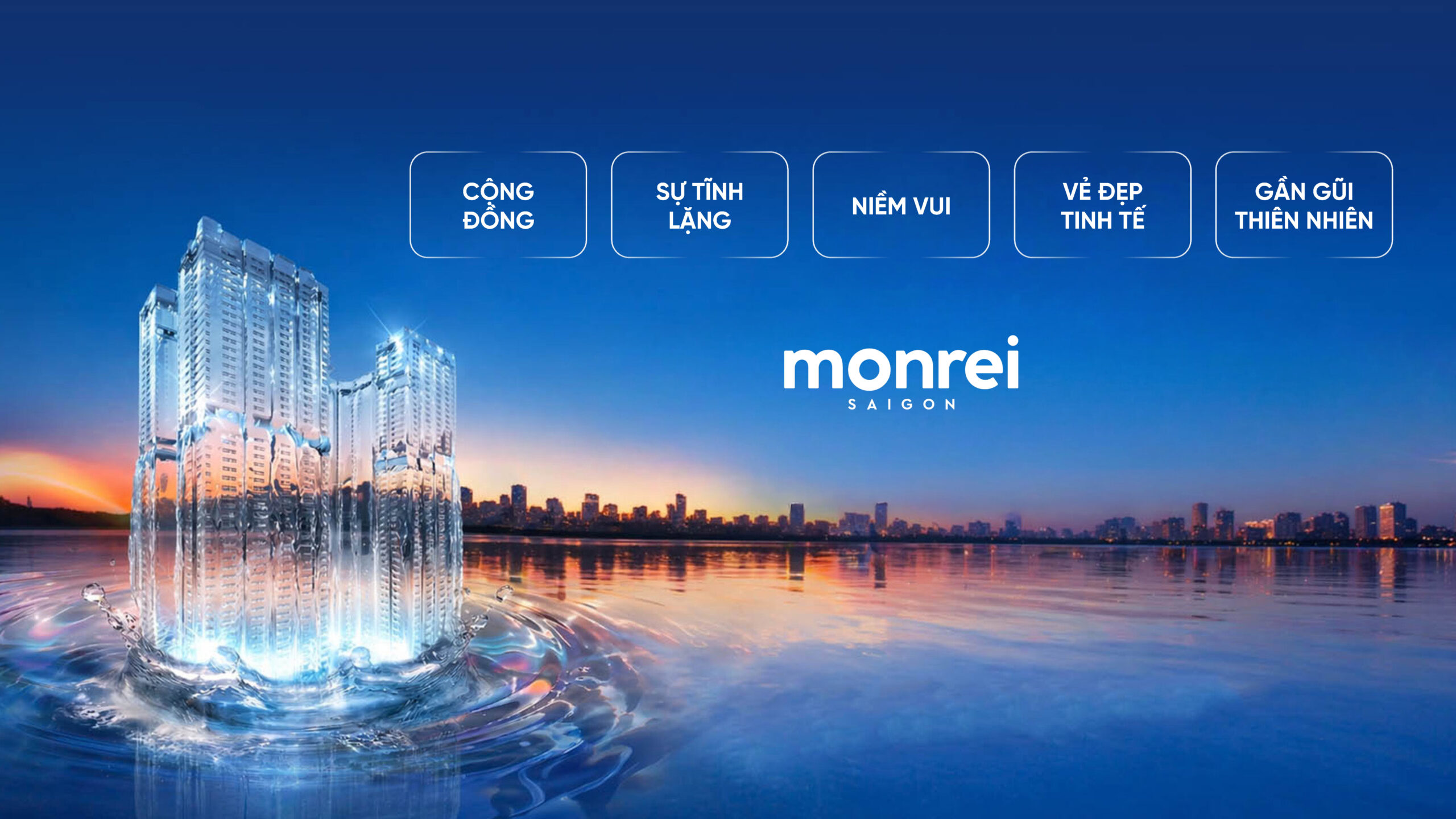 MONREI SAIGON - THÀNH PHỐ NƯỚC THỦY LIỆU ĐẦU TIÊN TẠI VIỆT NAM